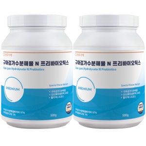자주가게 구아검가수분해물 프리바이오틱스 500g x 2개