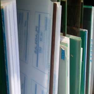 폴리카보네이트 2T 폭 1000 x 1000 렉산 비가림막 창문방한