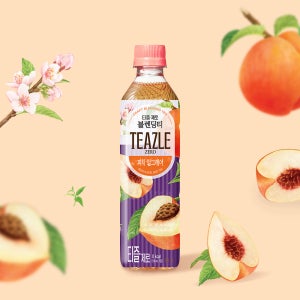 티즐 제로 피치얼그레이 500mL 10개