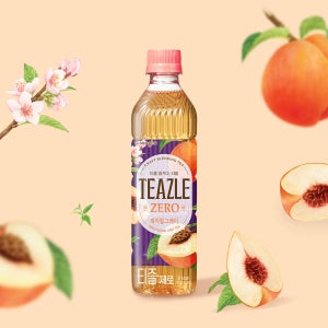 티즐 제로 피치얼그레이 500mL 10개