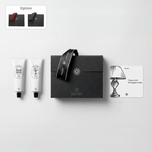 [니치어] 퍼퓸 밤 핸드크림 50 mL 2종세트 명품 선물세트 남녀공용 기념일 향기선물