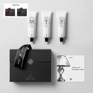 [니치어] 퍼퓸 밤 핸드크림 50 mL 3종세트 명품 선물세트 남녀공용 기념일 향기선물
