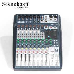 사운드크래프트 SOUNDCRAFT Signature10 시그니처10 이펙터내장 콘솔 믹서 10채널오디오믹서