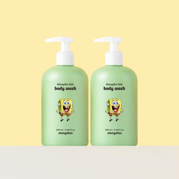 1+1 몽디에스 키즈 어린이 초등학생 수분 바디워시 350ml