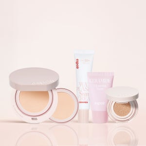 에스쁘아 비내추럴 쿠션 SPF50+ 14gx2 (본품+리필) +(증정: 미니 볼륨쿠션 #아이보리+ 클렌징폼 20g+ 선크림 20ml)