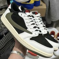 나이키 스캇 덩크 로우 Jordan 1 Retro Low OG SP Travis Scott Olive (W)