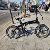 프라텔로 FE2 플러스 바팡 350w 허브모터 삼성배터리 160km 접이식 전기자전거