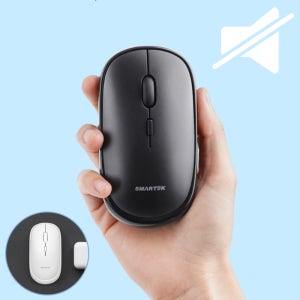 고성능 수신기없는 깔끔한디자인 노트북 태블릿 스마트폰 블루투스 조용한 무소음 무선 마우스