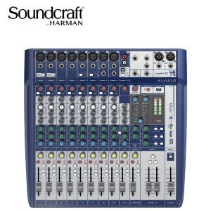 사운드크래프트 SOUNDCRAFT Signature12 시그니처12이펙터내장 콘솔 믹서