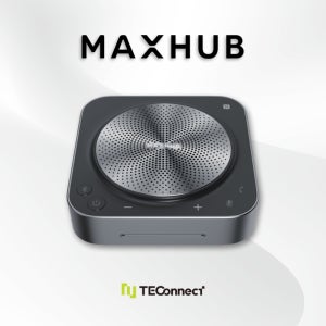 맥스허브 블루투스 스피커폰 BM35 MAXHUB 컨퍼런스콜 8개 마이크 AI노이즈캔슬링