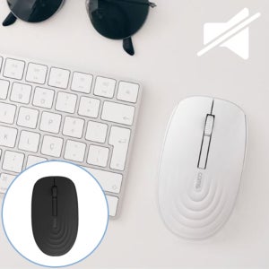 고성능 심플한 디자인 지문방지 조용한 무소음 마우스 깔끔한 컴퓨터 노트북 무선형 마우스