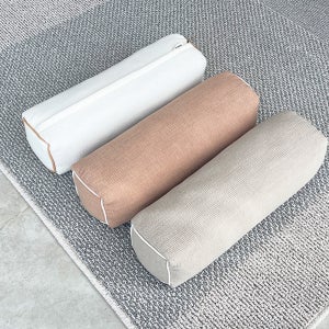 편백나무 원통 경추베개 높은 목 지지 단단한 수면베개 높이조절 사각원통 40x10