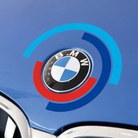 bmw 50주년 본넷 스티커 보닛 엠블럼 포인트 튜닝 용품