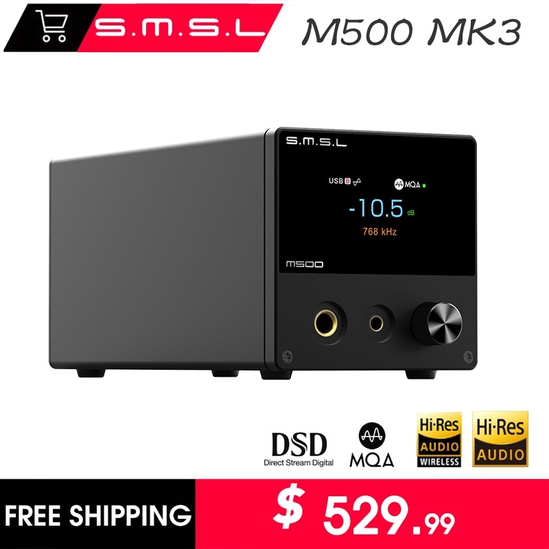 dsp앰프 포칼 차량용 앰프 믹서 증폭기 Smsl m500 mk3 mqa 디코더 es9038pro xu216 dsd512 32bit768khz 블루투스 오디오 dac 앰프 원격