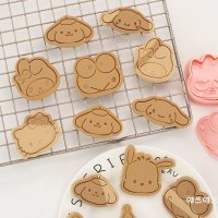 산리오 쿠키틀 쿠키커터 마이멜로디 시나모롤 폼폼푸린 쿠키틀 커팅 홈베이킹