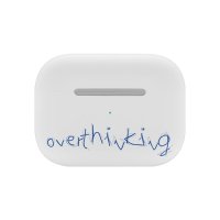 overthinking 유광하드 에어팟케이스 에어팟프로2