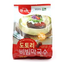 코스트코 백제일월풍면 도토리 비빔 막국수 297.5G x 6인분