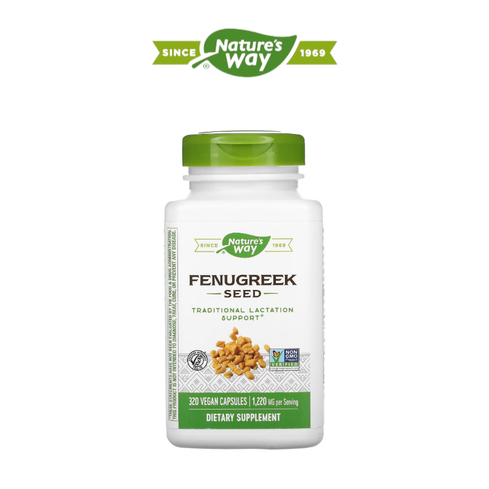 <b>네이처스웨이</b> 호로파 페누그릭 씨앗 610mg 320캡슐 남친선물 <b>활력</b> 수유보조