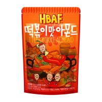 HBAF 바프 떡볶이맛 아몬드 120g