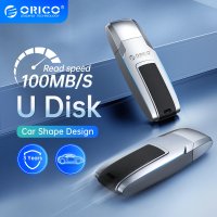 ORICO-USB 3.0 100 메가바이트/초 USB 플래시 드라이브 UFSD 금속 펜 C 256GB 128GB 64GB 32GB 자동차 모양 스틱 Pendrive