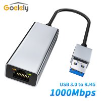 Goelely 1000Mbps USB3.0-RJ45 네트워크 카드 USB 이더넷 어댑터 노트북 -c-RJ45 Macbook 용