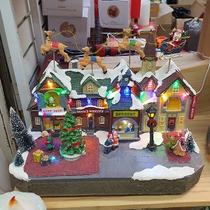 크리스마스 오르골 스노우볼 선물