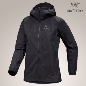 아크테릭스 스쿼미시 후디 블랙 여성 바람막이 4컬러 Squamish Hoody Black