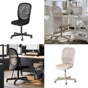 이케아 플린탄 메쉬 컴퓨터의자 책상의자 사무용 사무실의자 학생