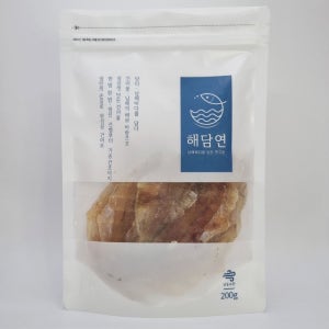 해담연 국산 쥐포 쥐치포 산지직송 프리미엄 수제 건어물 마른 안주 200g