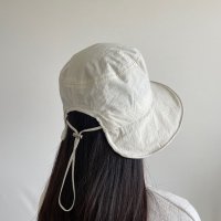 사이즈 조절 스트링 초경량 모자 챙 넓은 와이드 UV 차단 햇