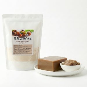 햇 도토리묵가루 1kg 쫄깃탱글 실패없는 도토리전분