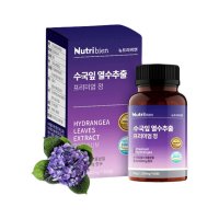 뉴트리비엔 수국잎 열수추출 프리미엄 정 1000mg x 60정