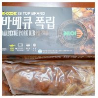 케이쿡 숯불구이향 바베큐 폭립 400g × 3팩