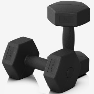 이고진 육각 덤벨 아령 3kg 2개 홈트레이닝 헬스장 크로스핏 근력 운동