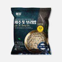 [엄지식품 공식스토어] 제주 톳 보리밥 210g 아침 간편식 영양밥 톳밥