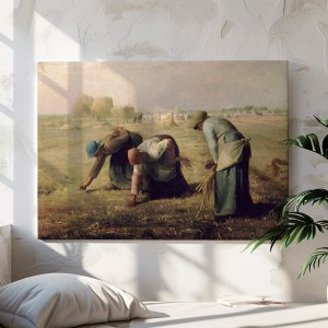 장 프랑수아 밀레 인테리어 명화 그림 이삭줍는 여인들 18호 70x50cm 캔버스액자