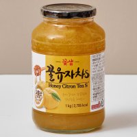 꽃샘 액상차 꿀 유자차S 1kg 유자청