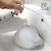 살림고수 포밍 배수구팡 1+1 싱크대 배수구 배수관 클리너 세면대 뚫는약 하수구냄새제거제