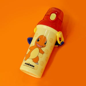 포켓몬 파이리 원터치 어깨끈 물통 어린이 물병 어린이집 유치원 텀블러