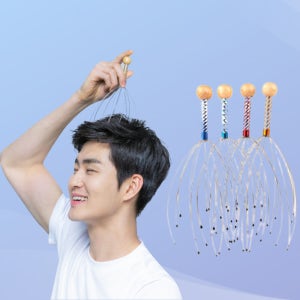 머리지압기 두피관리기 두피마사지 두피혈액순환 탈모 랜덤