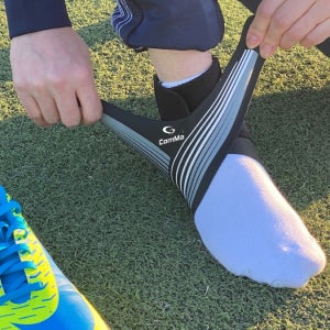 ComMa 압박 밴드 러닝 발목보호대 2세대 단품 테이핑 얇은 아대 축구 농구 등산 런닝 배드민턴 테니스 오른발