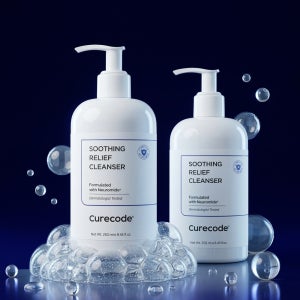 [Code.01] 큐어코드 수딩 릴리프 클렌저 약산성 민감 진정클렌저 250ml, 2개