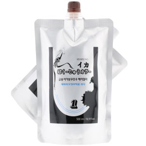 뉴겐 금송 이카보쿠쥬우 오징어먹물 염색약 1제500ml+2제500ml