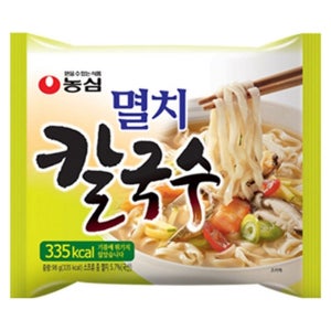 농심 멸치 칼국수 98gx20봉지(반박스)+사은품