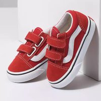 반스 베이비 키즈 토들러 레드 올드스쿨 TODDLER OLD SKOOL V SHOE