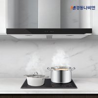 경동나비엔 주방렌지후드 RGC150-09TBA 터치형 침니 900 고정압 BLDC 모터