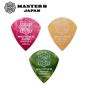 마스터8 재팬 인피닉스 U 하드 그립 기타 피크 재즈