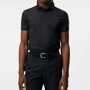 제이린드버그 골프 티셔츠 투어 테크 레귤러핏 블랙