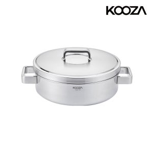 쿠자 316 커퍼코어 통5중 인덕션 양수냄비 28cm스텐냄비
