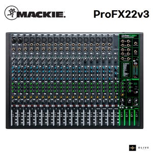 MACKIE 맥키 ProFX22v3 22채널 전문가용 USB IO내장 아날로그믹서 ProFX-22v3
